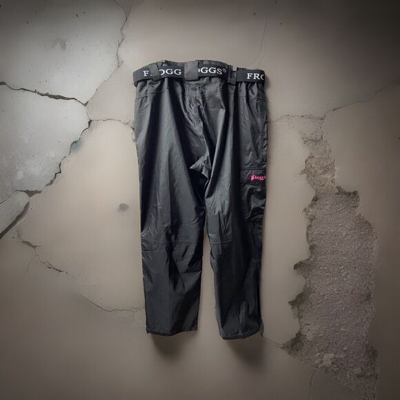 Frog Toggs Pull Zip Nylon Pants Performance Gear Rain Gear Outdoors Belted XLG - Picture 1 of 9
